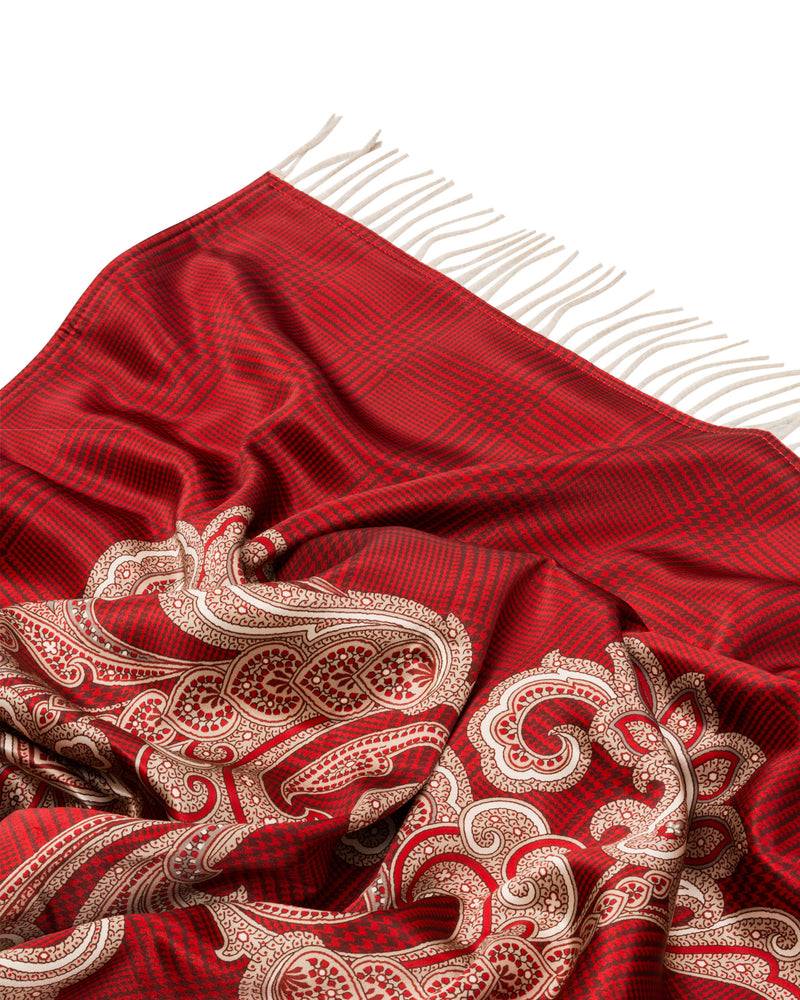 Lanerossi Diamante plaid seta e cashmere Italy