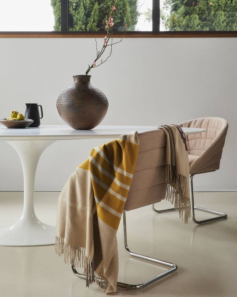 Lanerossi Everest Check plaid in puro cashmere Promozione