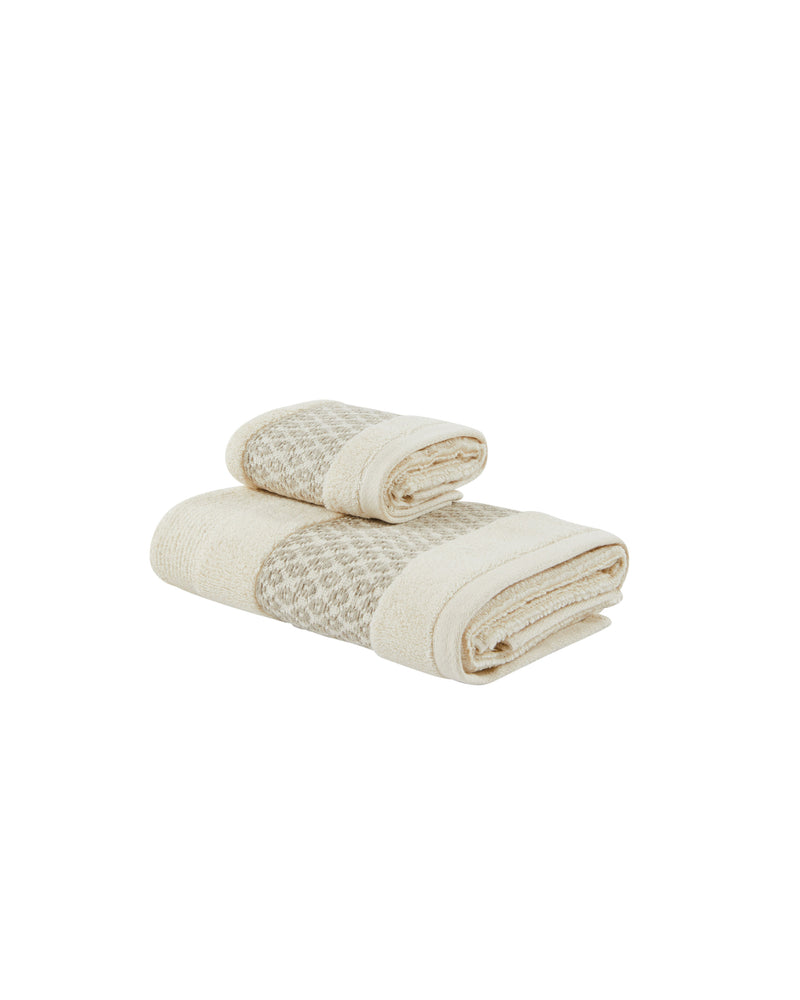 Lanerossi Acanto coppia spugne in misto lino Sconto