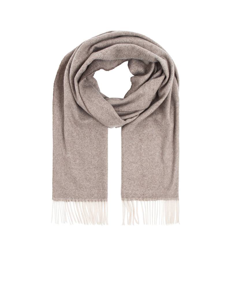 Lanerossi Lupo sciarpa in puro cashmere Nuovo