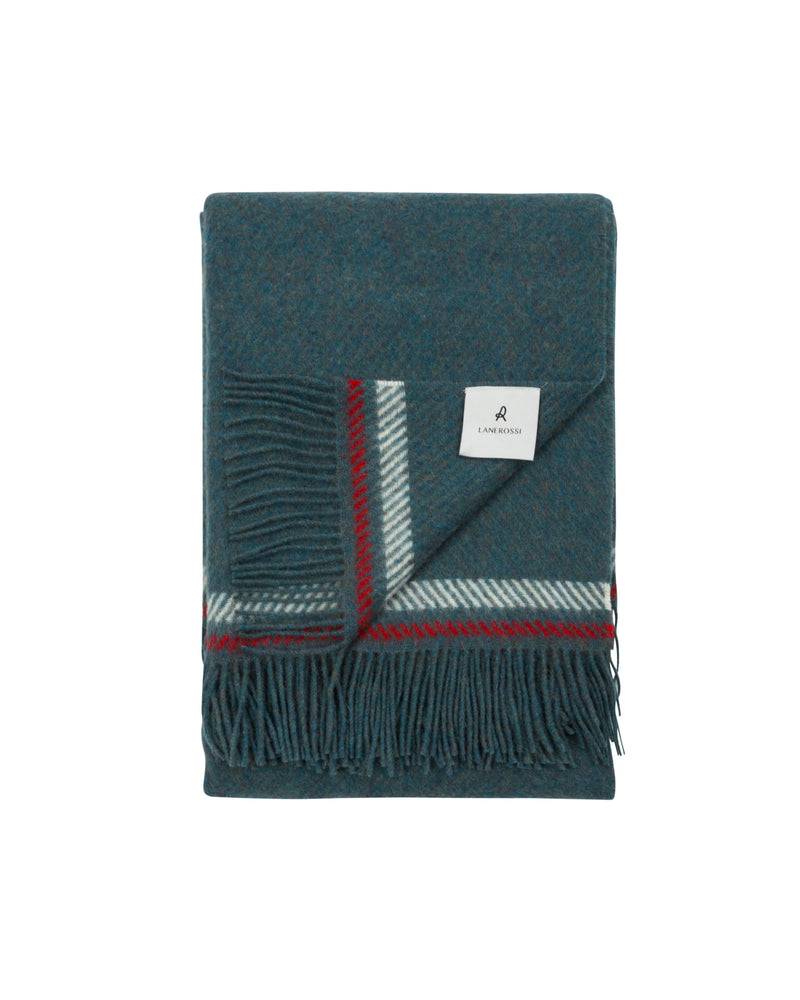 Lanerossi Shanti plaid in lana vergine Presa
