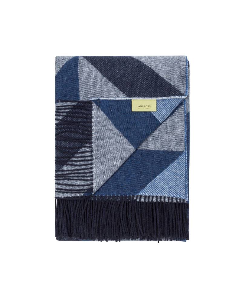 Lanerossi Astico plaid in lana e cotone riciclato Consegna Veloce