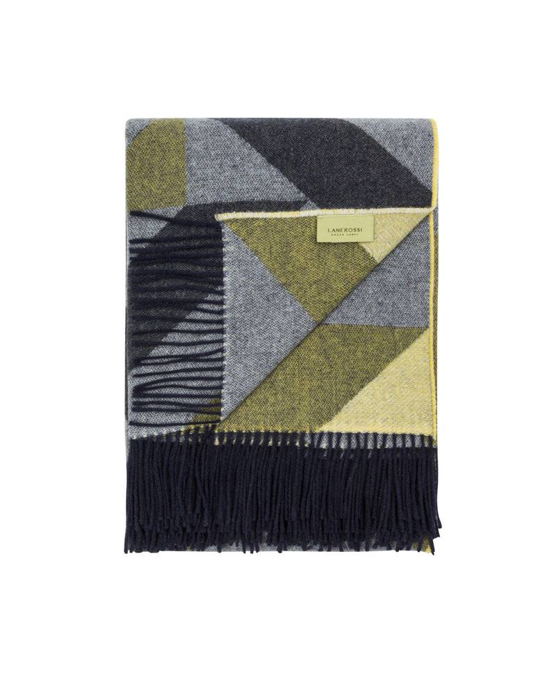 Lanerossi Astico plaid in lana e cotone riciclato Consegna Veloce