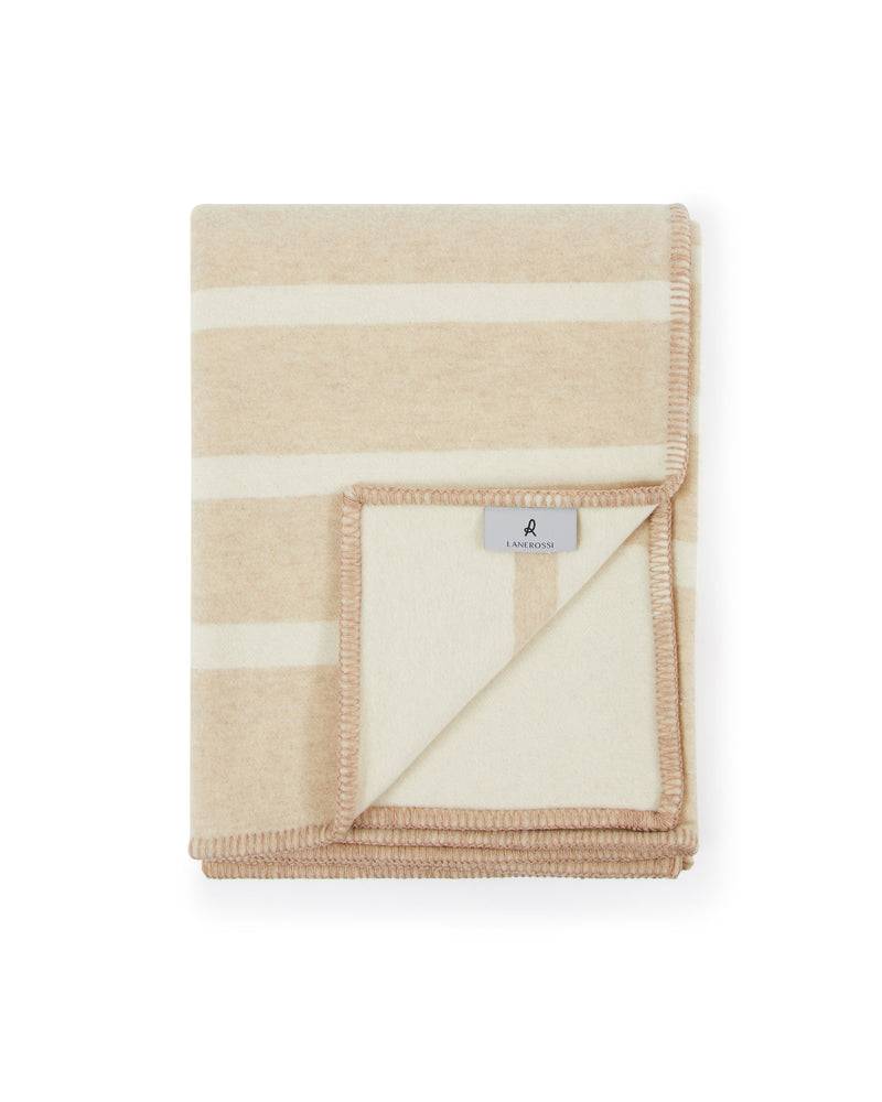 Lanerossi Optical coperta in lana e cashmere Vendita Calda