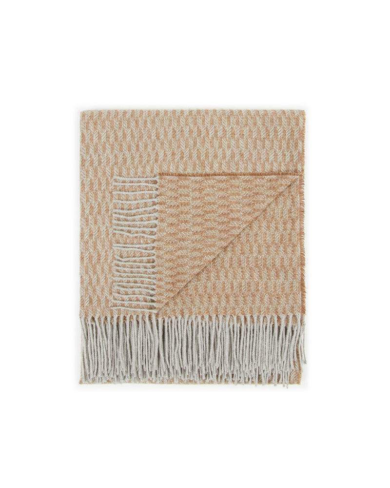 Lanerossi Paganella plaid in misto cotone In Saldo
