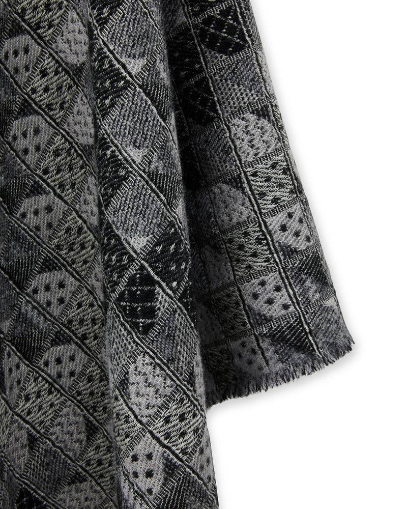 Lanerossi Cincinnati poncho misto lana Italy