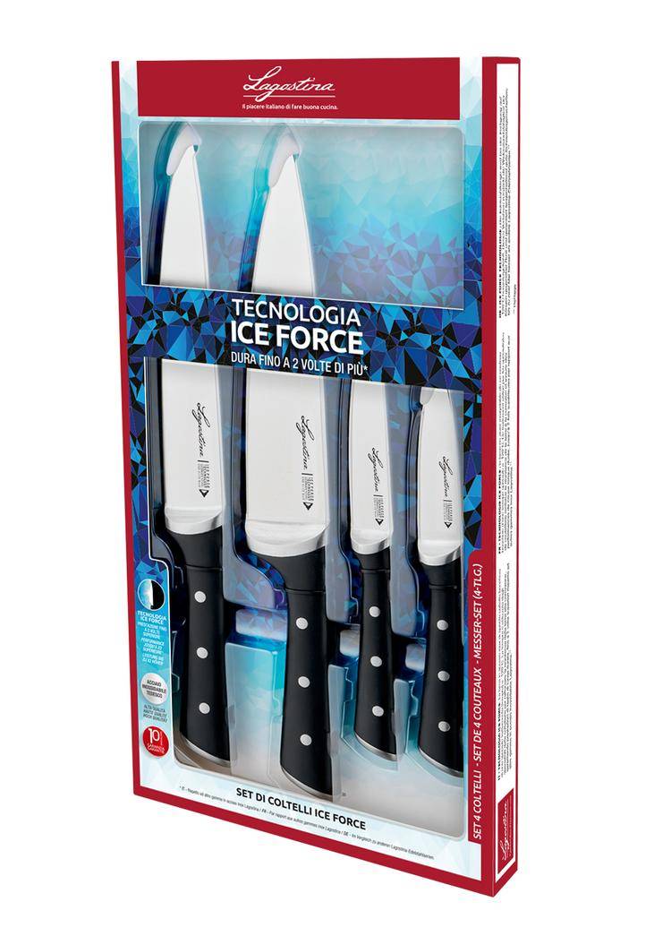 Lagostina Iceforce, Set da 4 coltelli Vendita Calda
