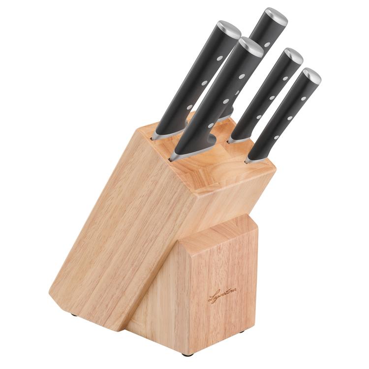 Lagostina Iceforce, Ceppo in legno con 5 coltelli