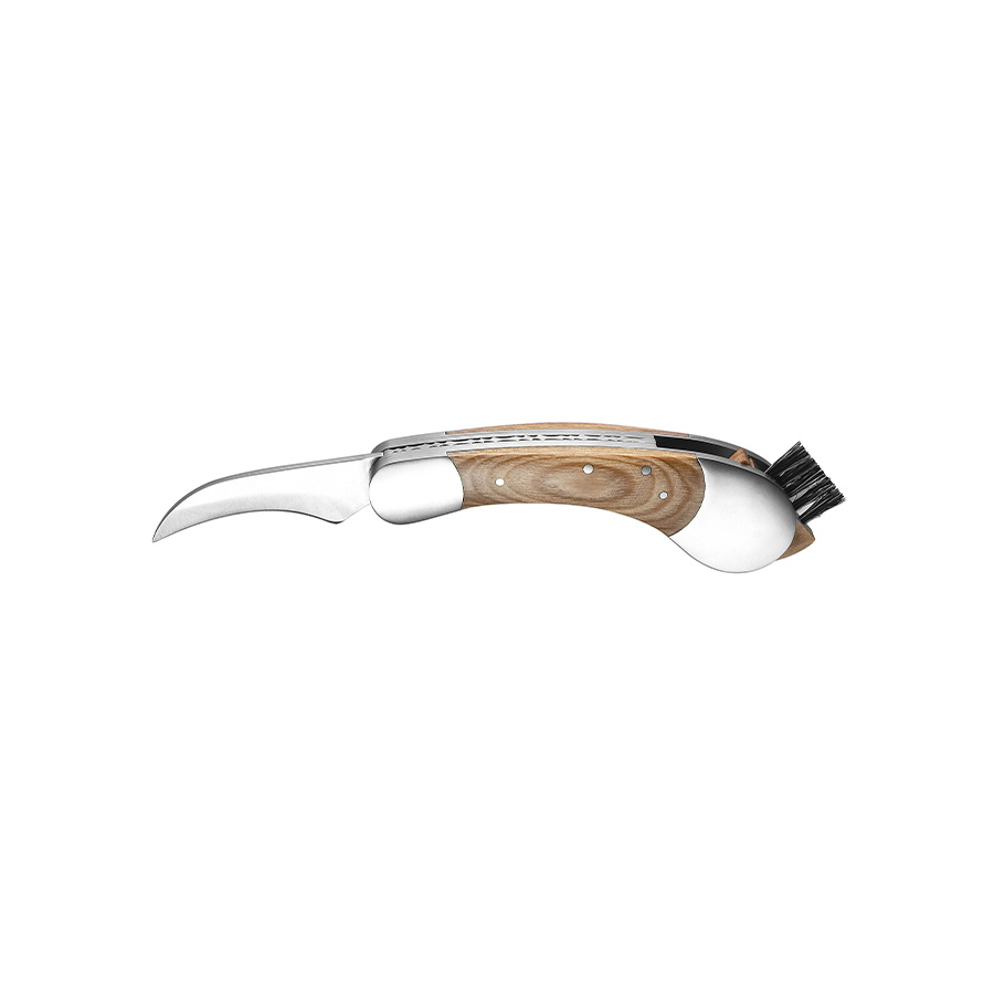 Legnoart Porcino Coltello per funghi in acciaio inossidabile