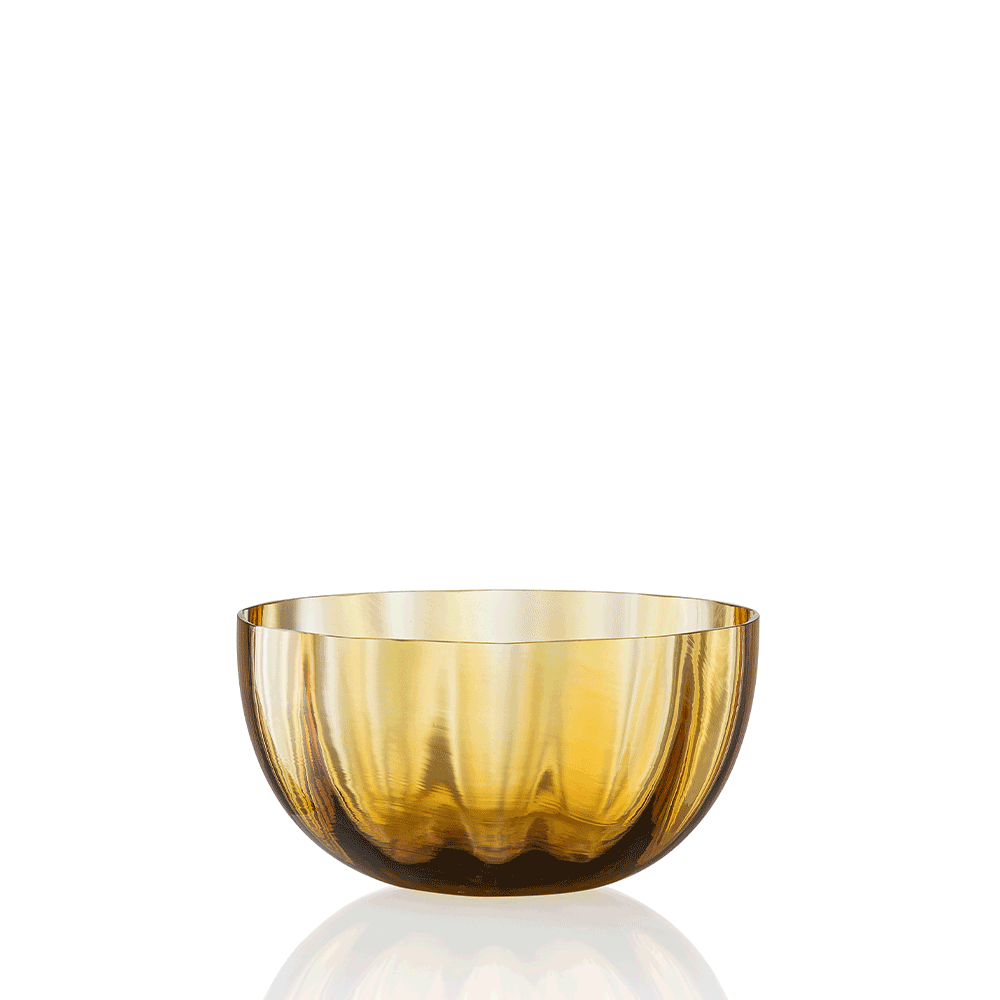 Masonmoretti Idra Set of 6 Bowls Amber Qualità Garantita