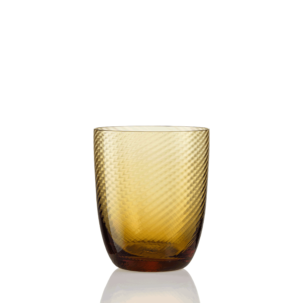 Masonmoretti Idra Amber Collection 6 Glasses Affare Del Giorno