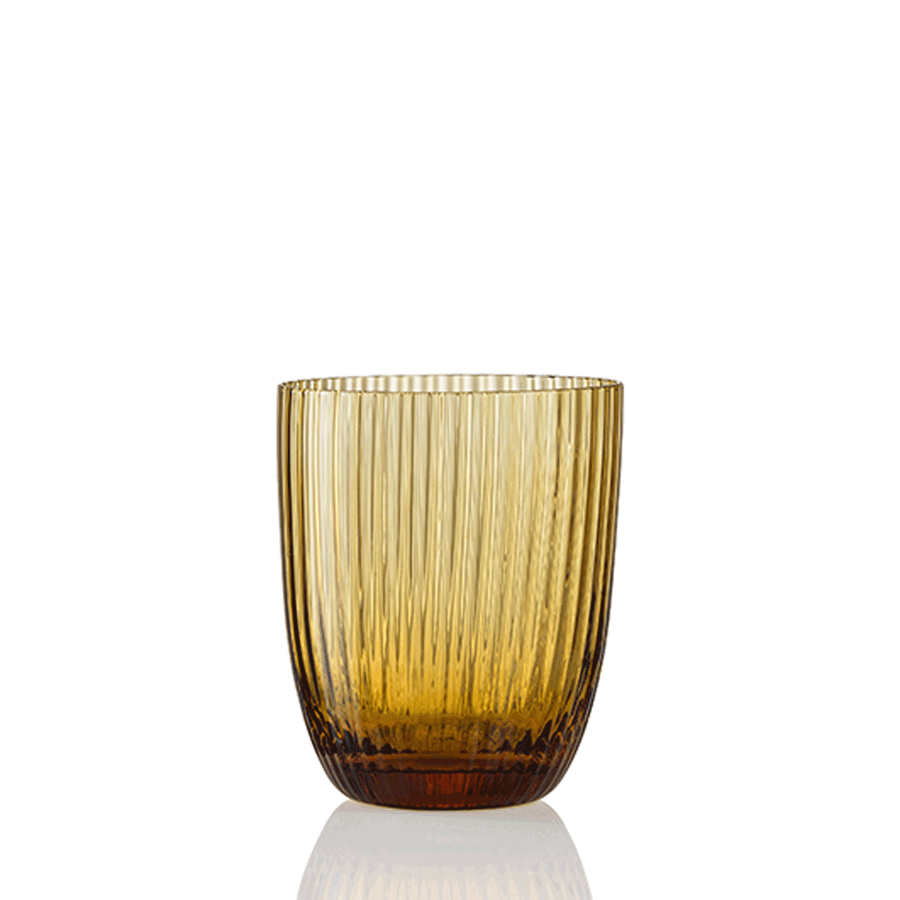 Masonmoretti Idra Amber Collection 6 Glasses Affare Del Giorno