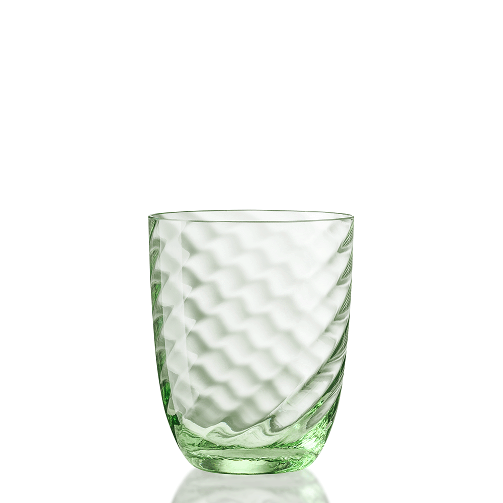 Masonmoretti Idra Set of 6 Water Glasses, Parfum green Spedizione Gratuita