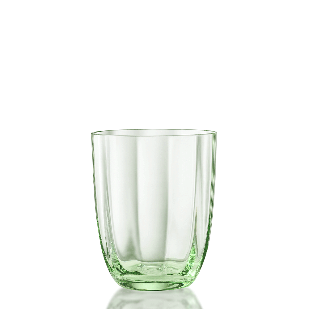 Masonmoretti Idra Set of 6 Water Glasses, Parfum green Spedizione Gratuita