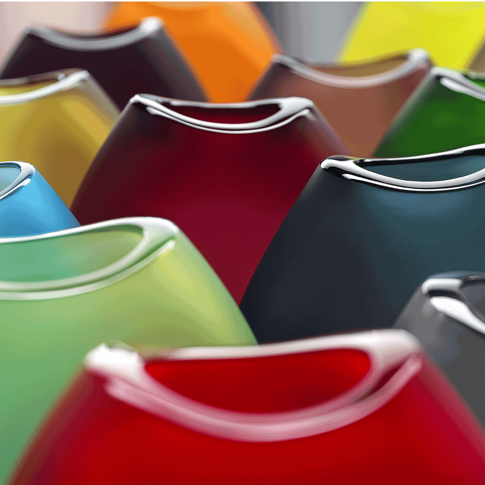 Masonmoretti Swing Ruby Red Vase Offerte