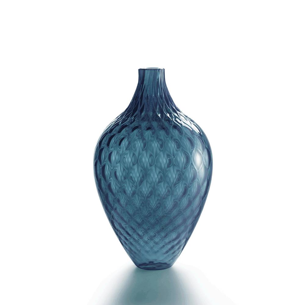 Masonmoretti Samarcanda Air Force Blue Vase Tall Duty-free