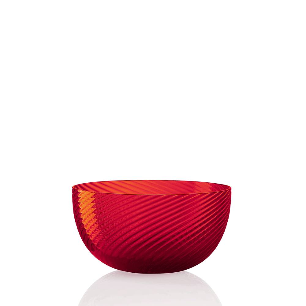 Masonmoretti Idra Bowl Twisted Red Qualità Garantita