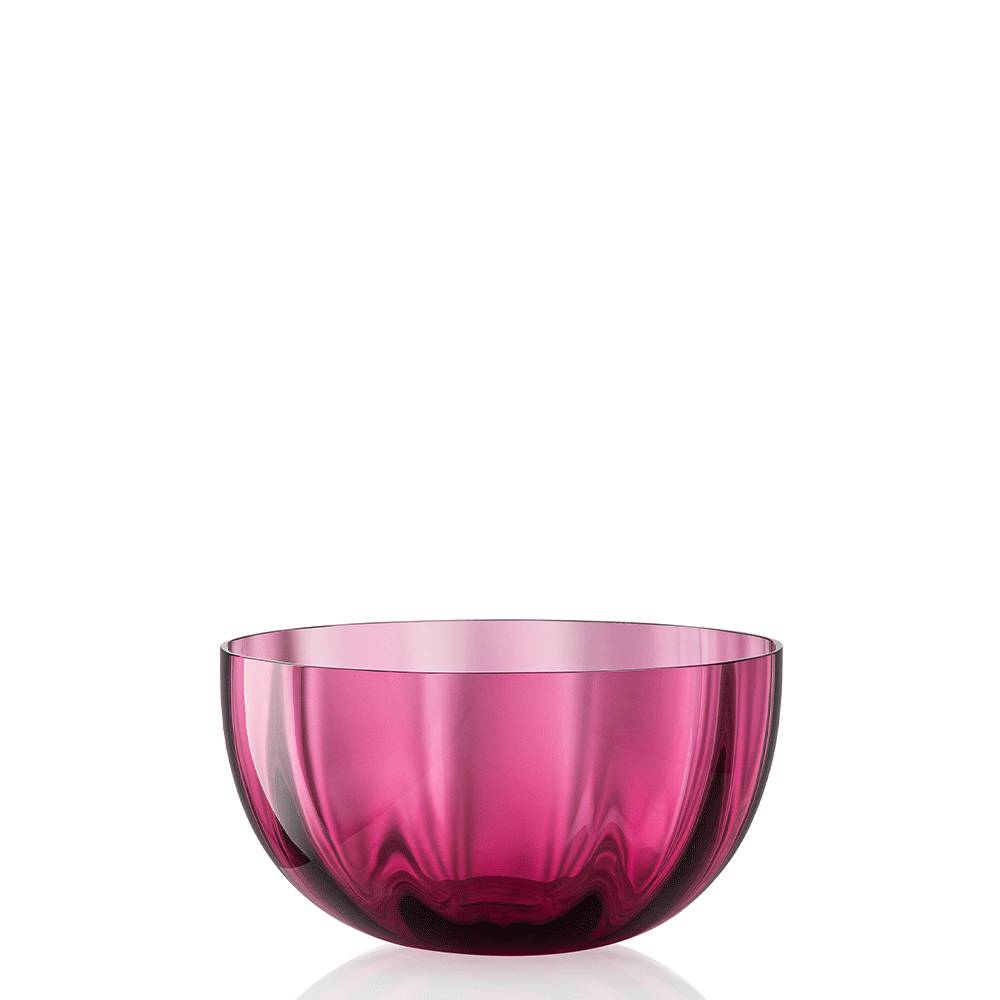 Masonmoretti Idra Bowl Optic Ruby Vendita Economica