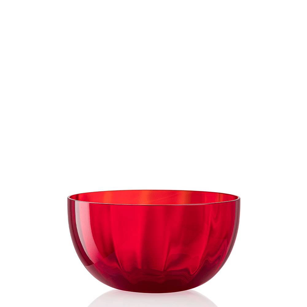 Masonmoretti Idra Bowl Optic Red Saldi Di Fabbrica