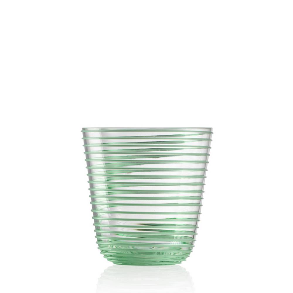 Masonmoretti Wine Glass Twist Green Offerte speciali