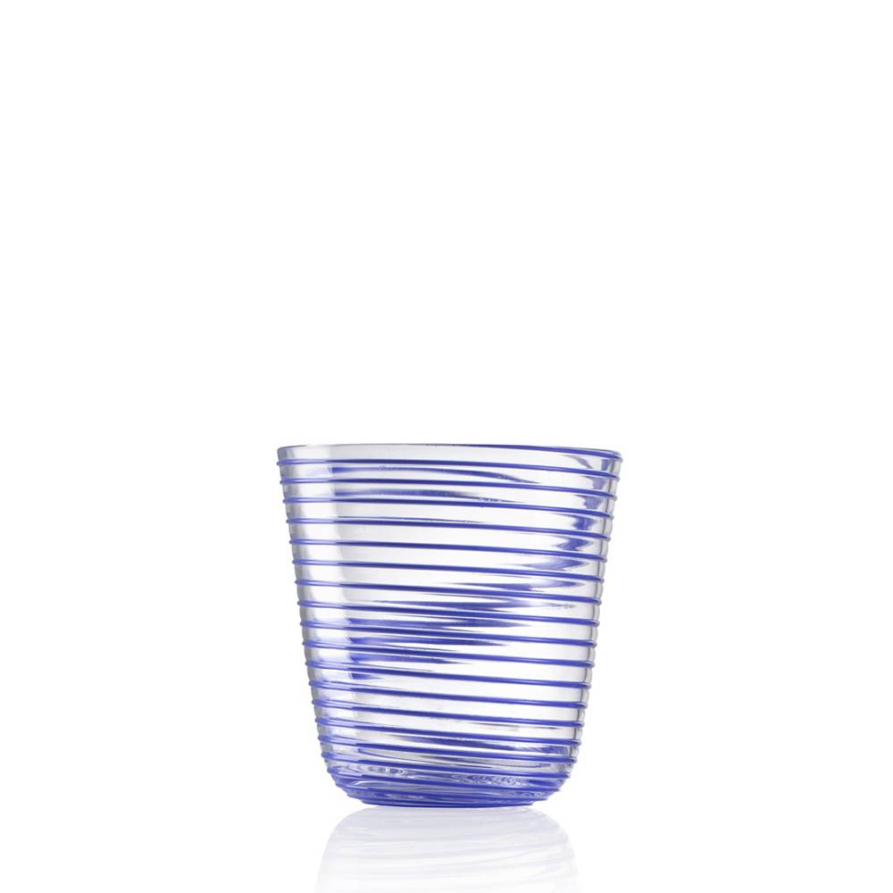 Masonmoretti Wine Glass Twist Blue Prezzo basso