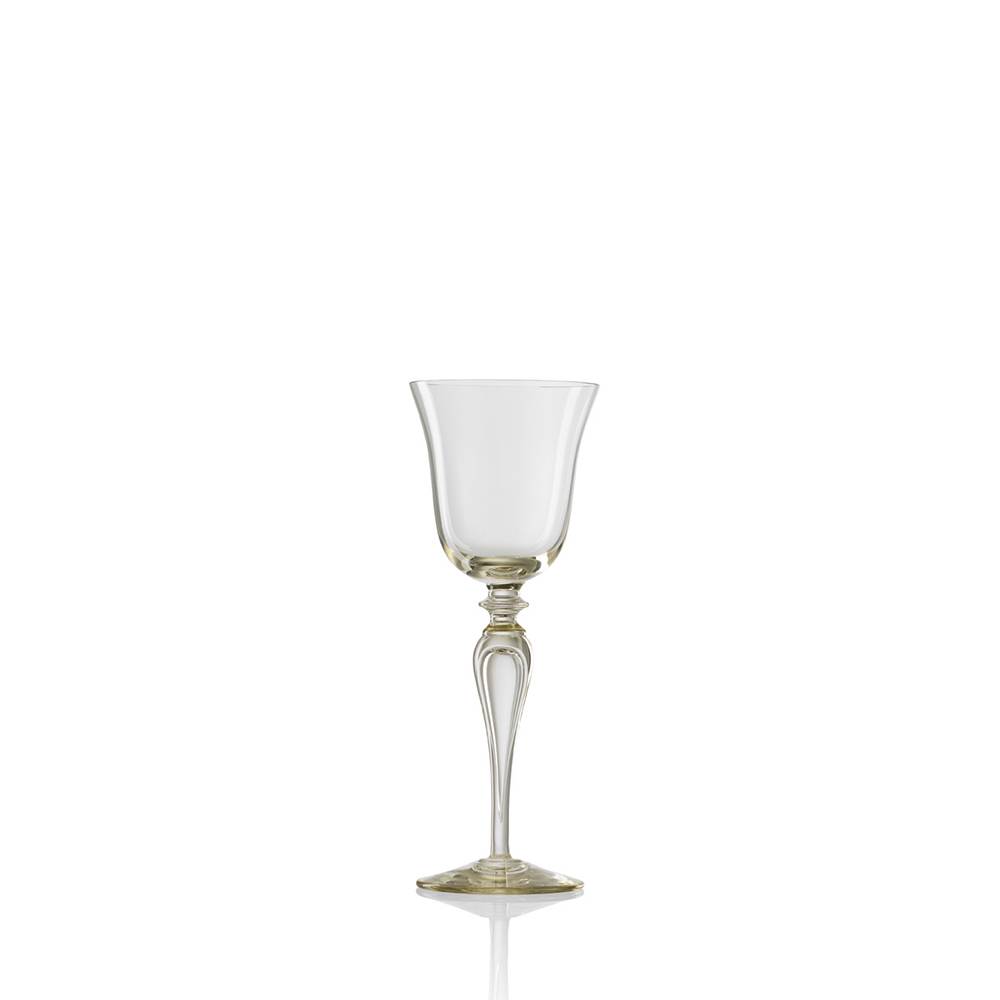 Masonmoretti Wine Glass White Prestige Crystal Antique Pezzi Unici