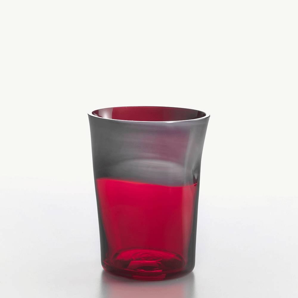 Masonmoretti Water Glass Dandy Blueberry Red Prezzo di fabbrica