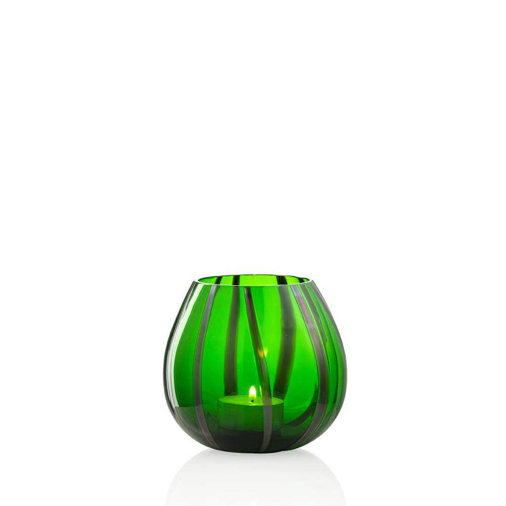 Masonmoretti Candle Holder String Blueberry Green Pino Smaltimento dello stoccaggio