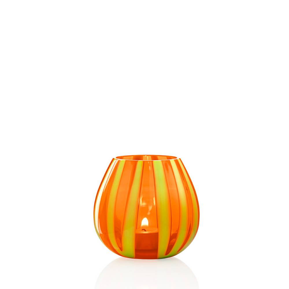 Masonmoretti Candle Holder String Pea Green Orange