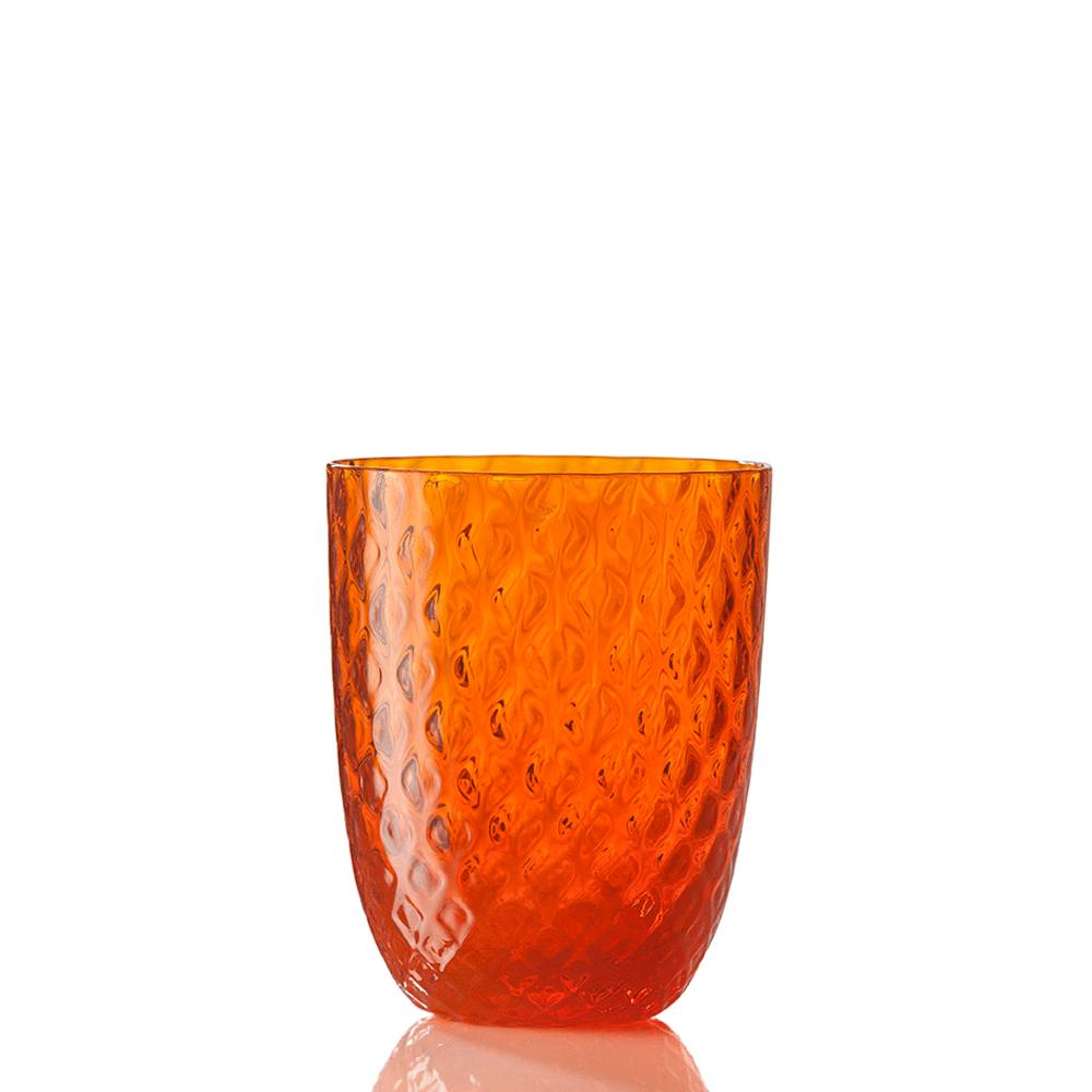 Masonmoretti Water Glass Idra Balloton Orange Saldi