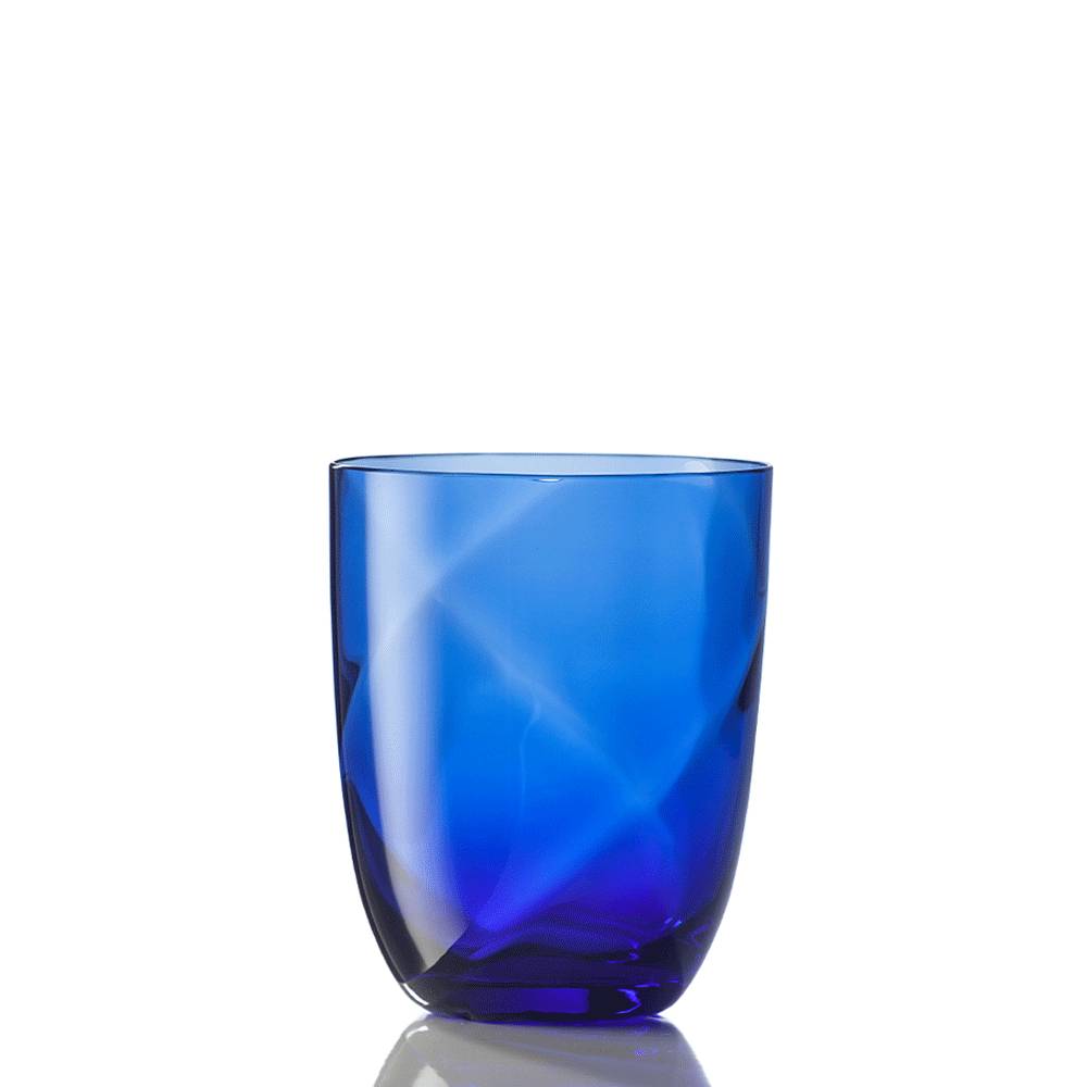 Masonmoretti Water Glass Idra Lente Blue Offerta esclusiva