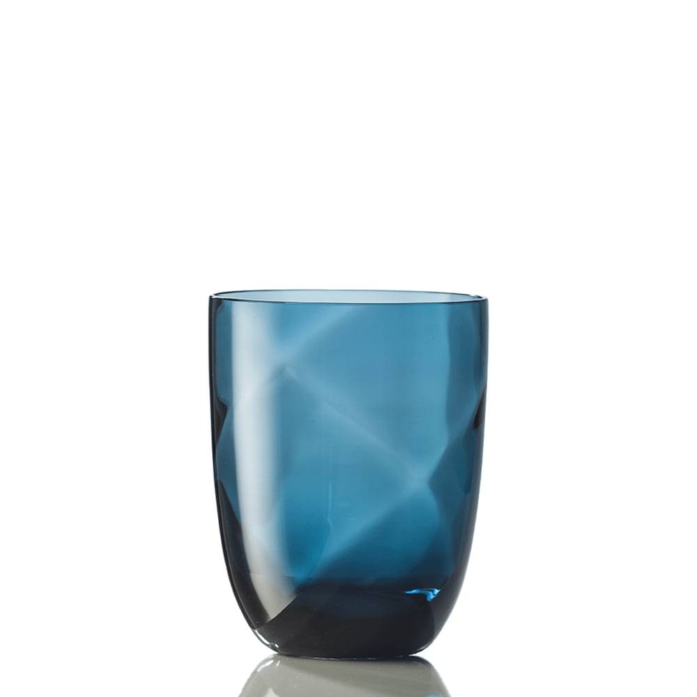 Masonmoretti Water Glass Idra Lente Air Force Blue Vendite stagionali