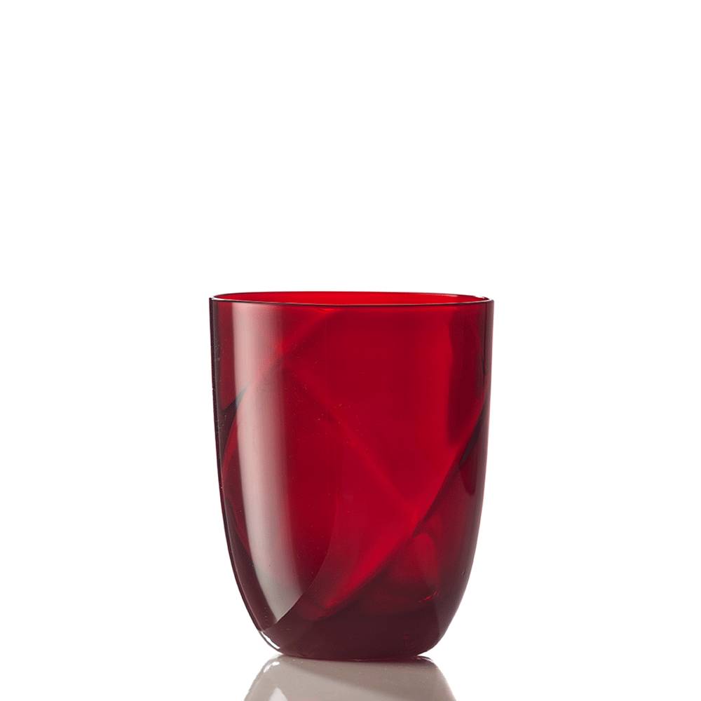 Masonmoretti Water Glass Idra Lente Red Offerta Giorno del Papà