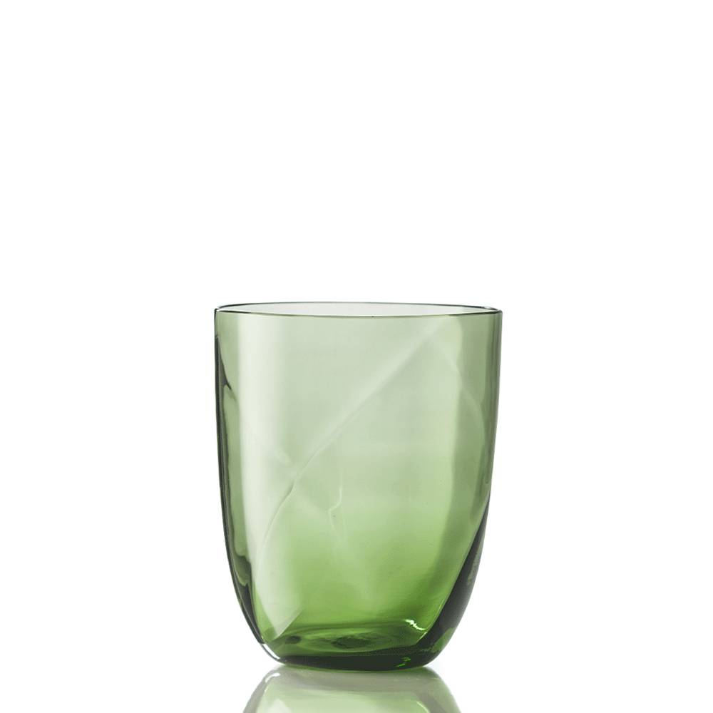 Masonmoretti Water Glass Idra Lente Green Soraya Vendita calda