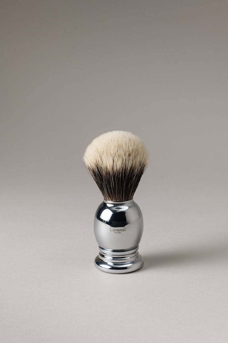 Lorenzi Milano Pennello barba cromato