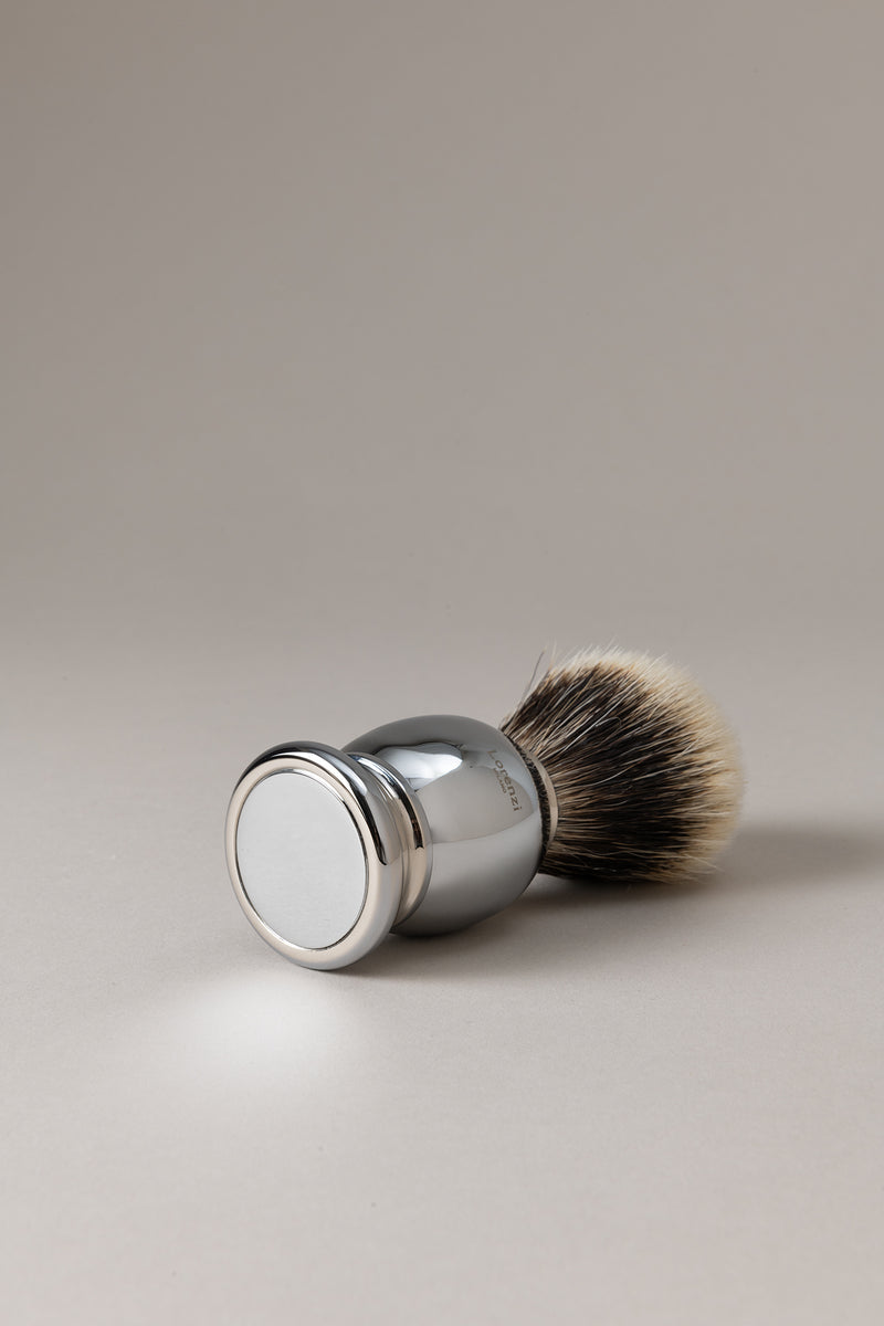 Lorenzi Milano Pennello barba cromato Promozione Limitata