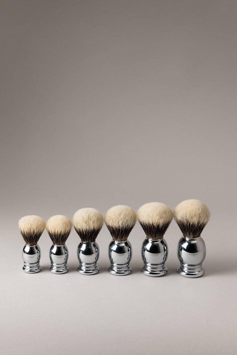 Lorenzi Milano Pennello barba cromato Promozione Limitata