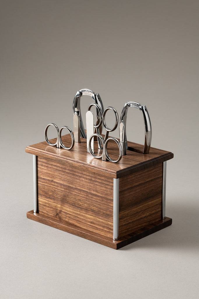 Lorenzi Milano Completo manicure da toilette in Legno I Più Venduti