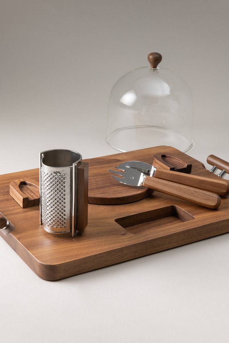 Lorenzi Milano Set da parmigiano in Legno Online