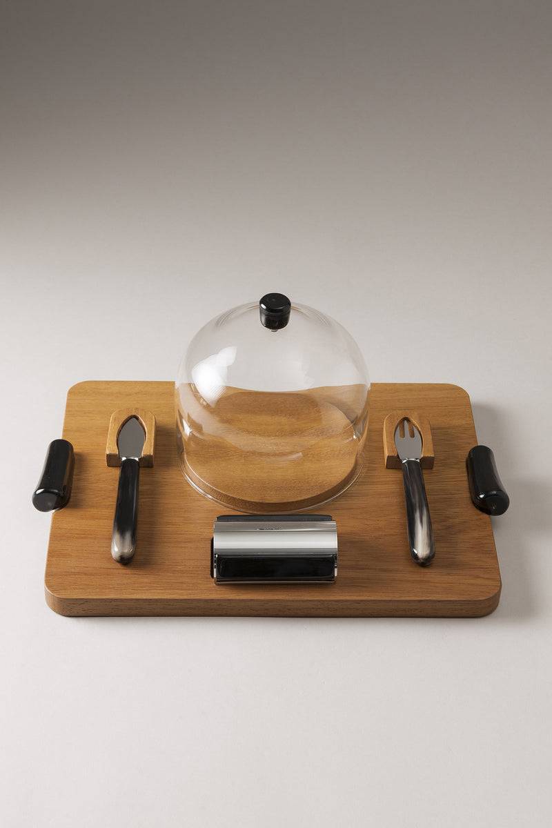 Lorenzi Milano Set da parmigiano in Zebu Saldi