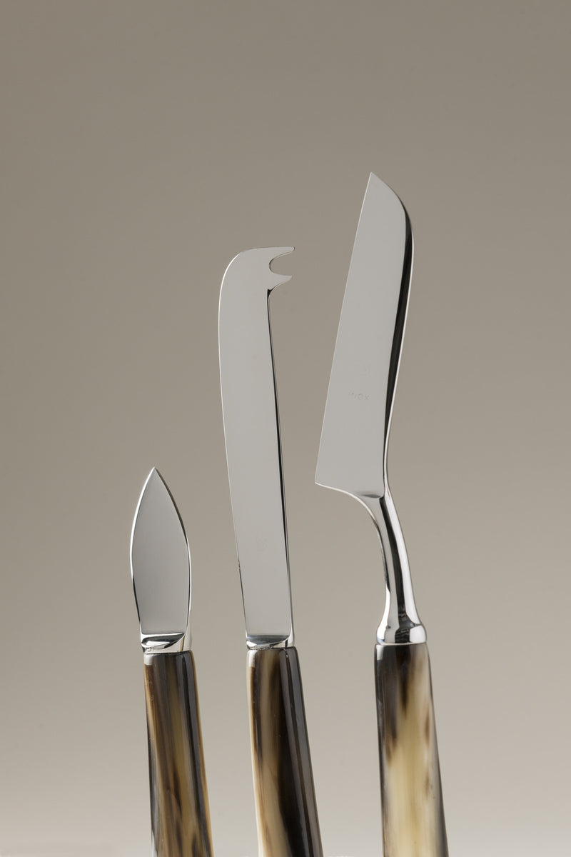 Lorenzi Milano Coltello formaggio in Zebu Sconto di tempo limitato