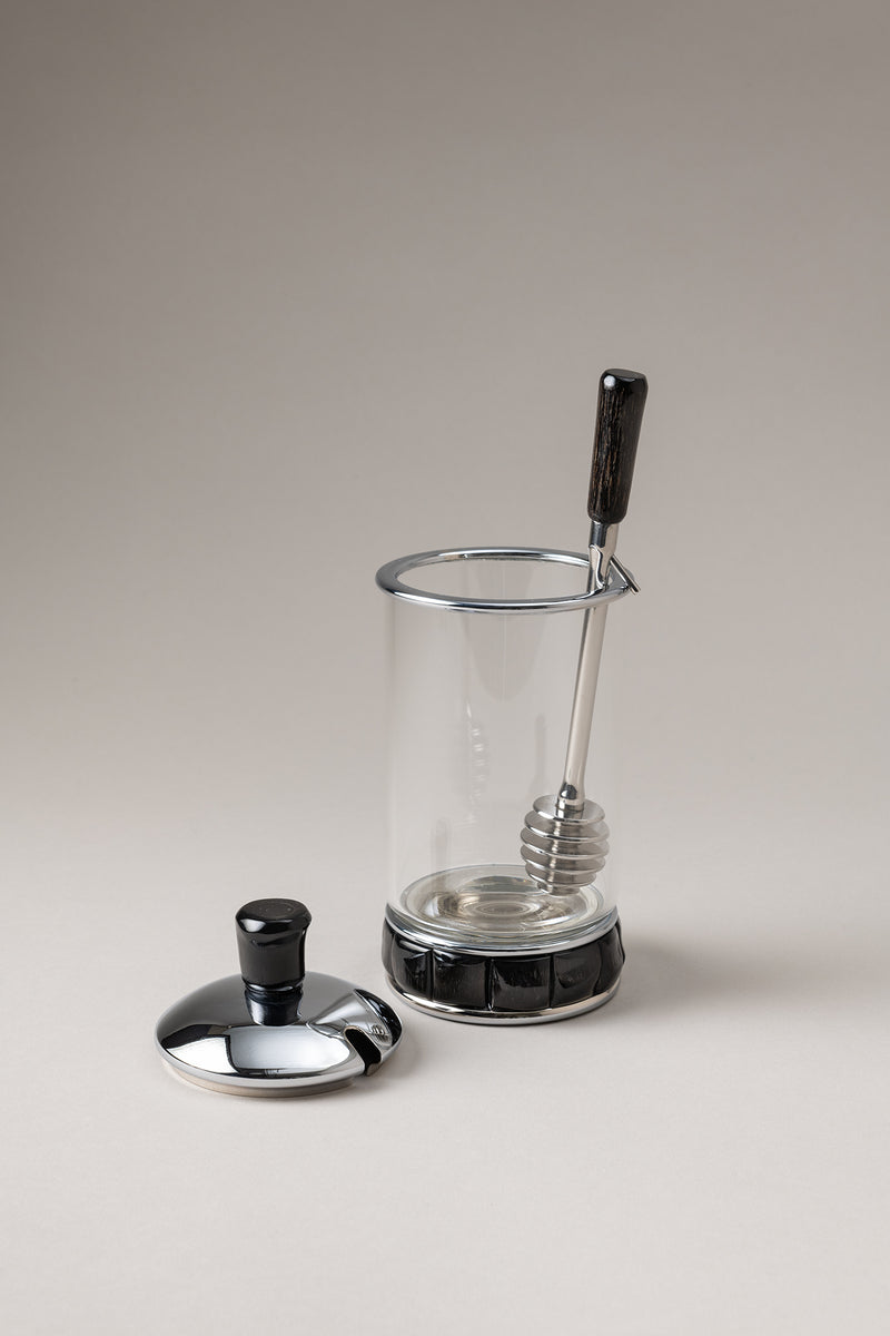 Lorenzi Milano Contenitore miele con cucchiaio in Orice Online Outlet