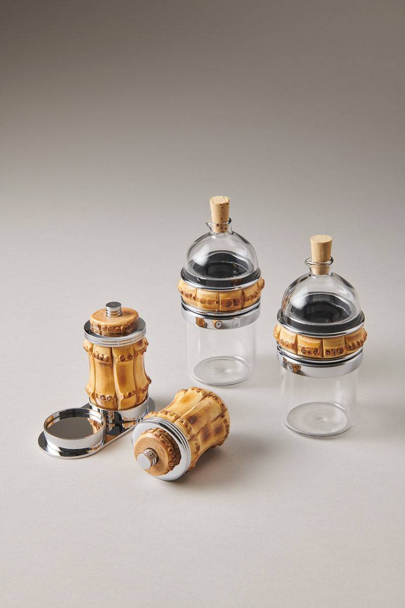 Lorenzi Milano Set macina sale e pepe mignon in Bambù Offerte esclusive