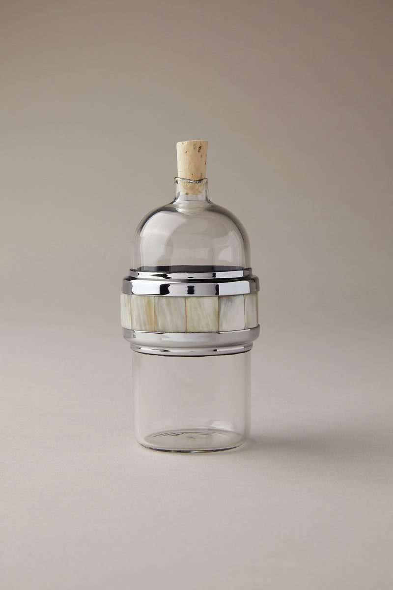 Lorenzi Milano Bottiglia olio/aceto mignon in Zebu