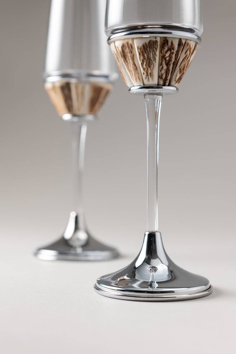 Lorenzi Milano Coppia flute champagne in Cervo (palco) Fino Al -60%