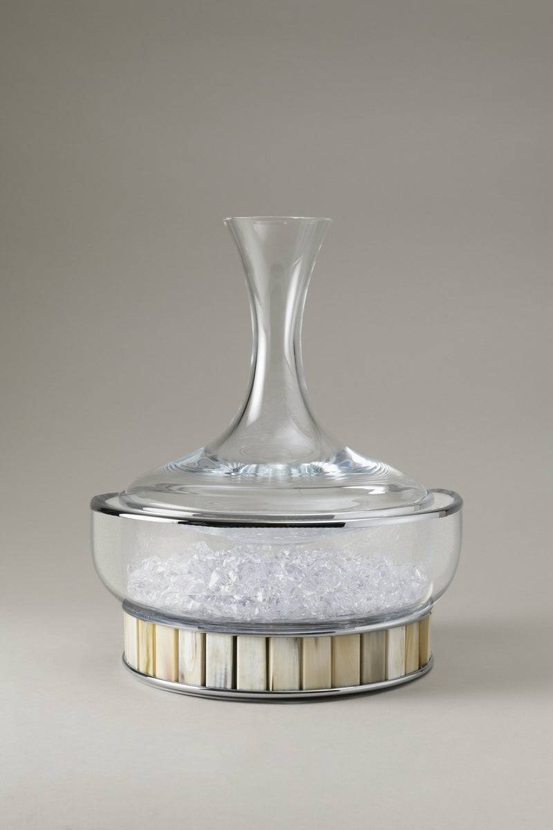 Lorenzi Milano Porta ghiaccio per decanter in Zebu Sottocosto