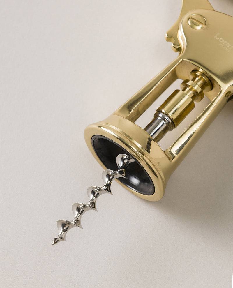 Lorenzi Milano Cavatappi tradizionale ottone in Facocero Offerta San Valentino