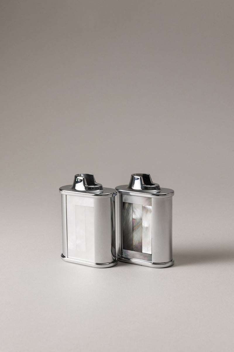 Lorenzi Milano Porta accendino Bic tavolo in Madreperla Latest fashion