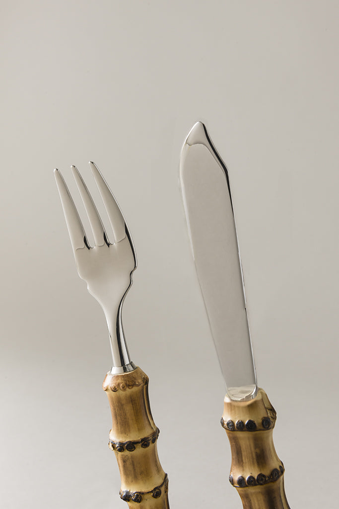 Lorenzi Milano Coppia pesce da tavola in Bambù Only for today