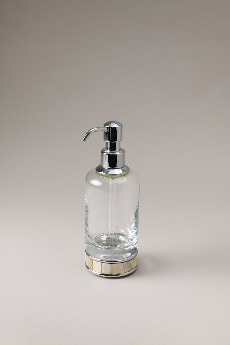 Lorenzi Milano Dosatore sapone liquido vetro in Zebu